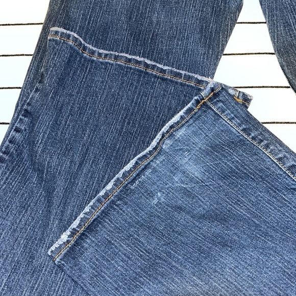 Vintage Lucky Brand Sweet N Low USA Made Flared Leg Jeans Size 8 - Picture 15 of 15